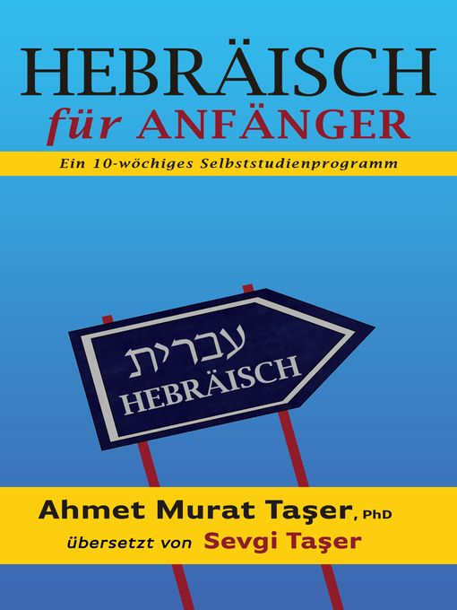 Title details for Hebräisch für Anfänger by Ahmet Murat Taşer - Available